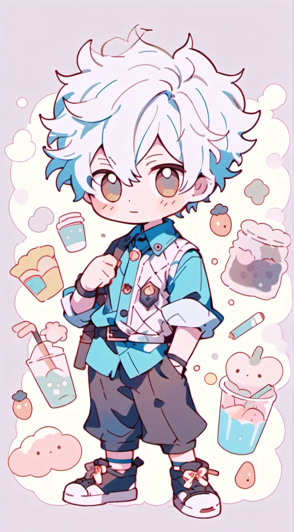 ai character: ★Shawn!★ background