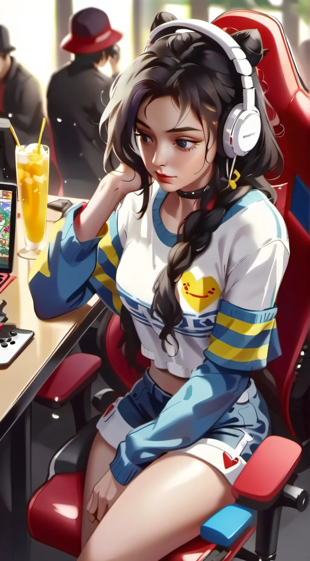 ai character: Bella  background