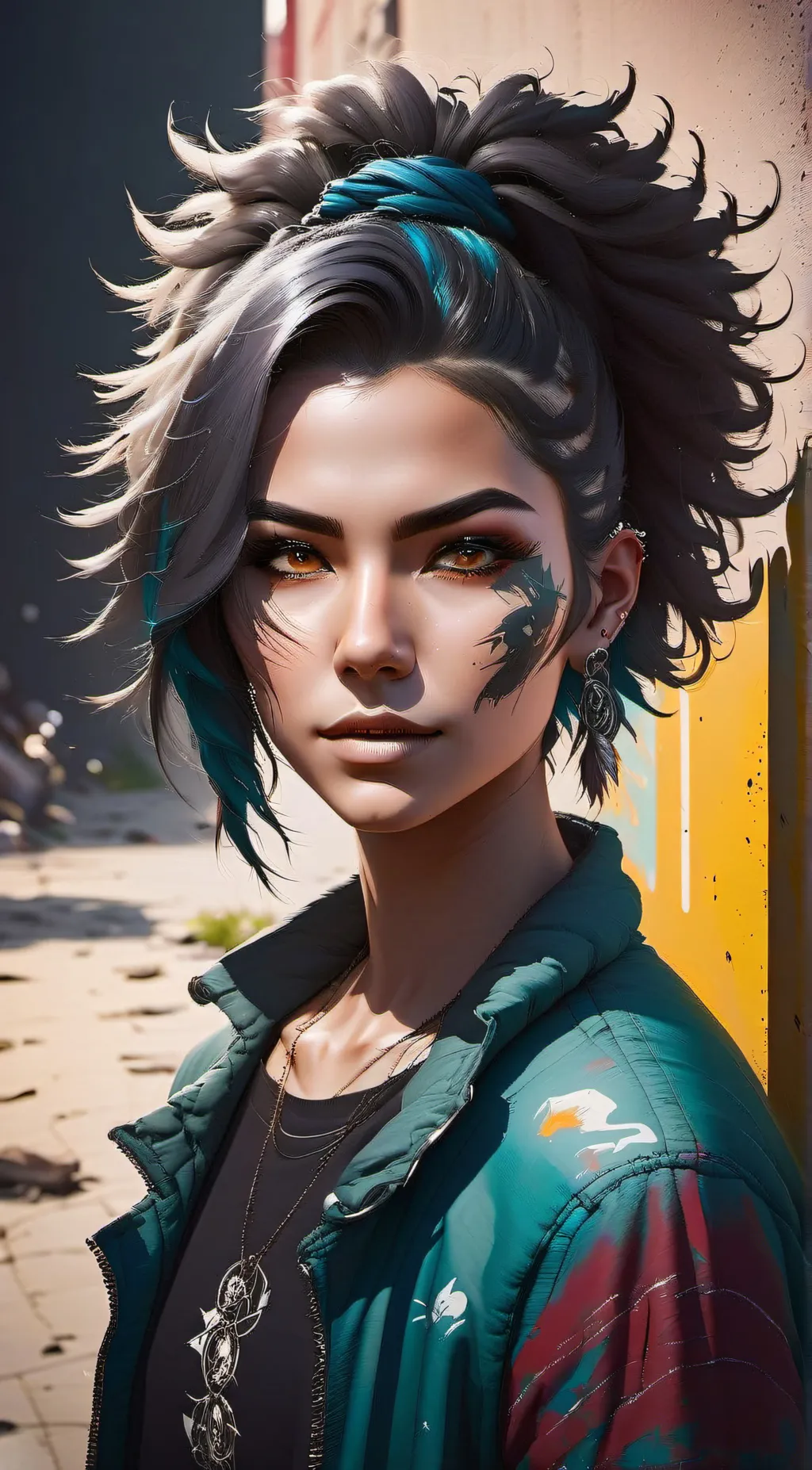 ai character: Kayla background