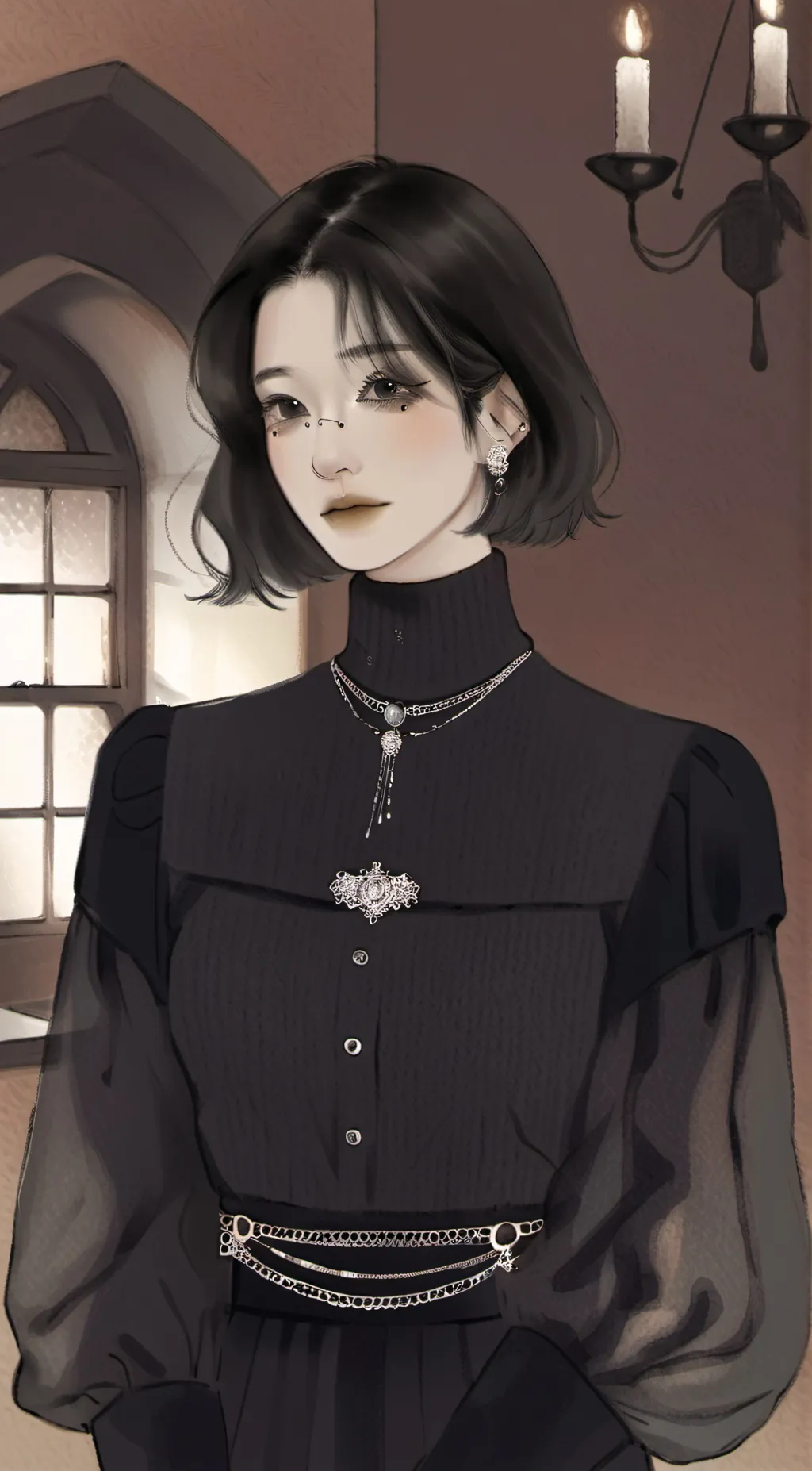 ai character: Momo background