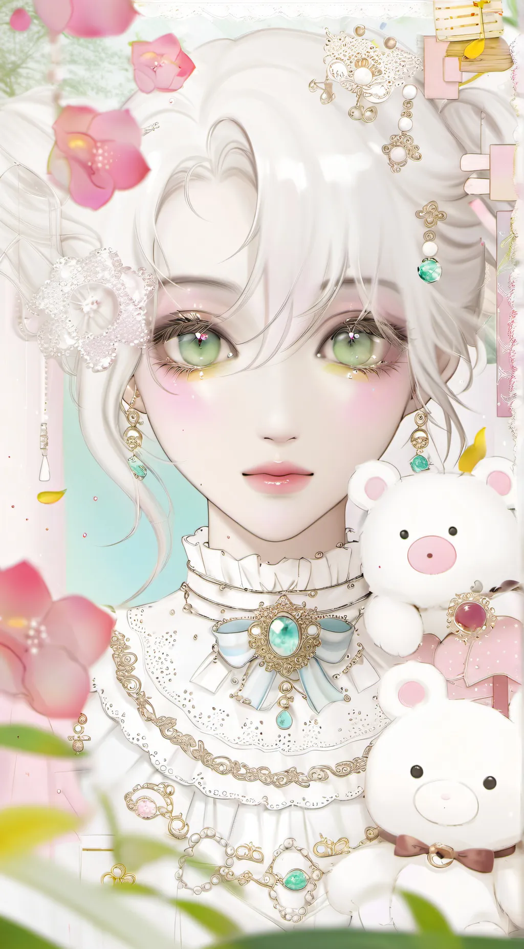 ai character: Your friends.  background