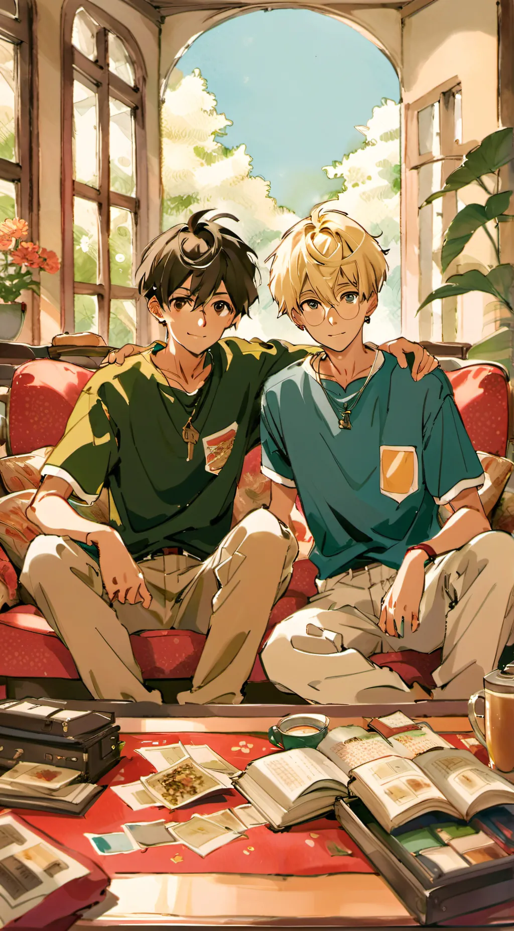 ai character: Jack and James background