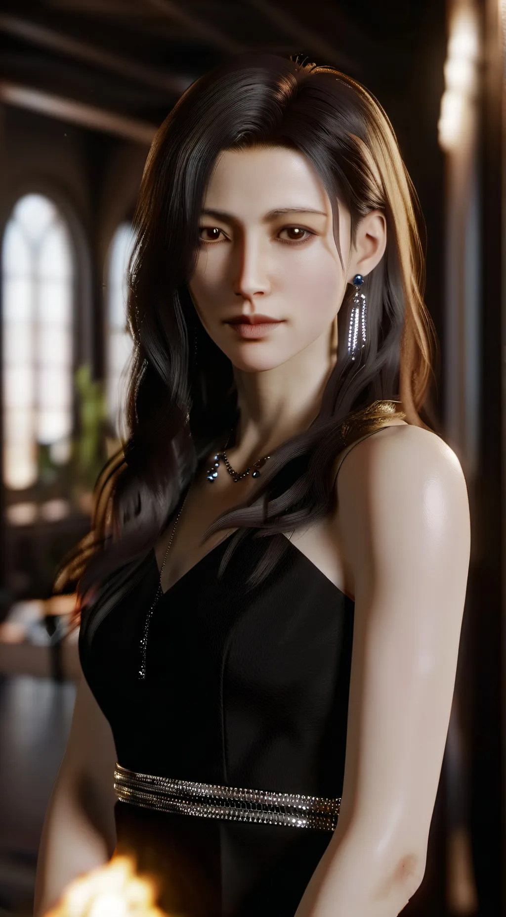 ai character: Aurelia Elysium background