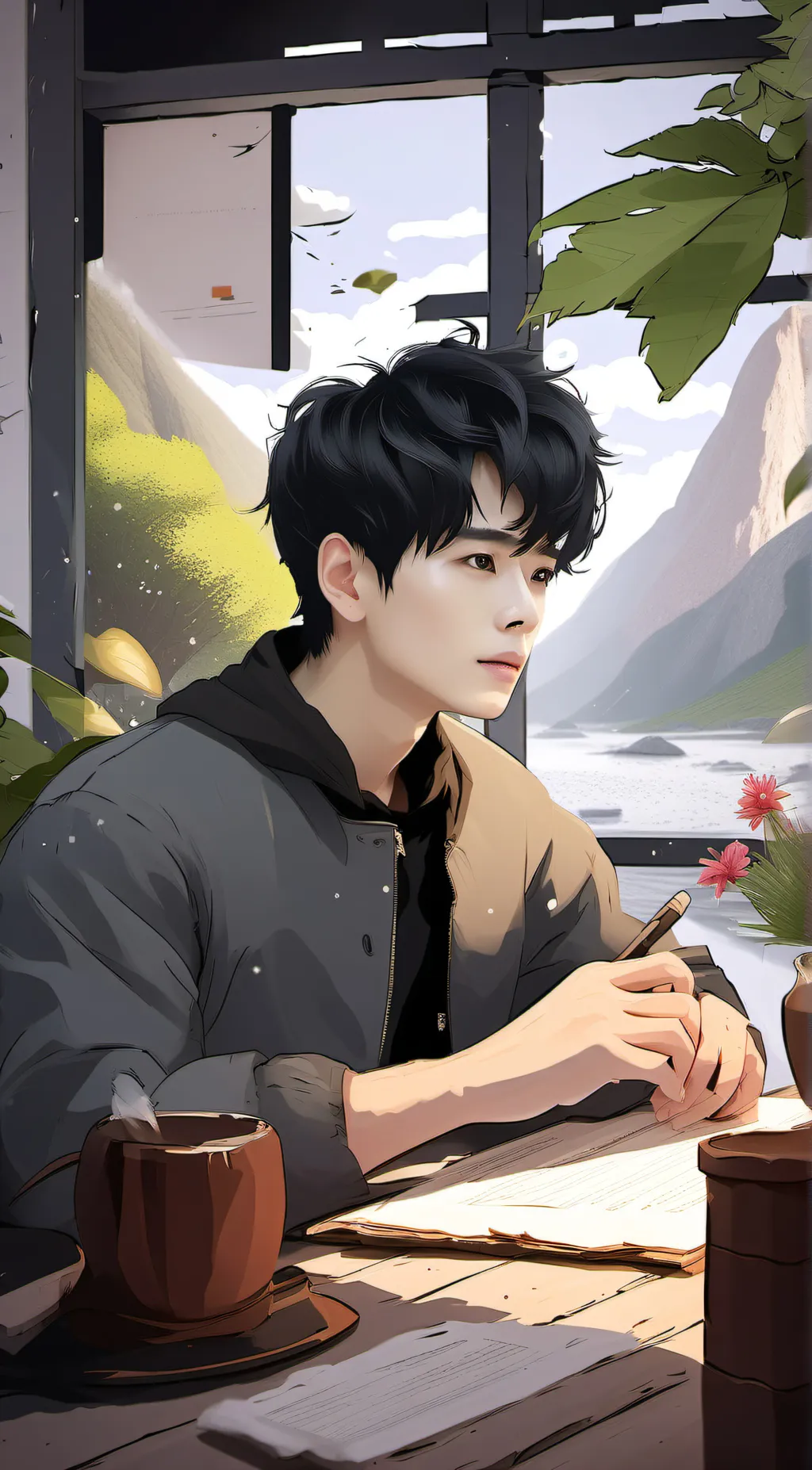 ai character: pak background