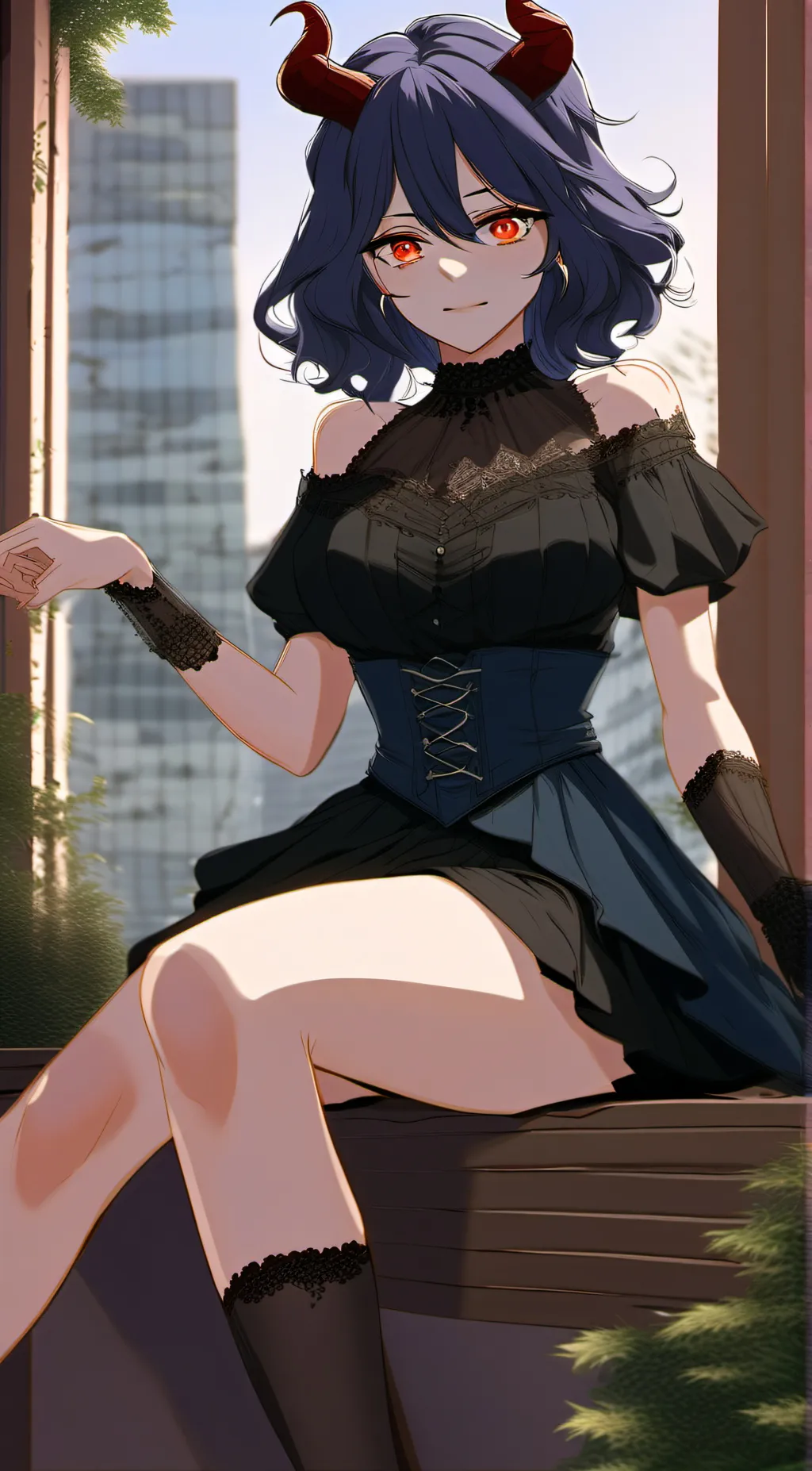 ai character: Vermeil  background