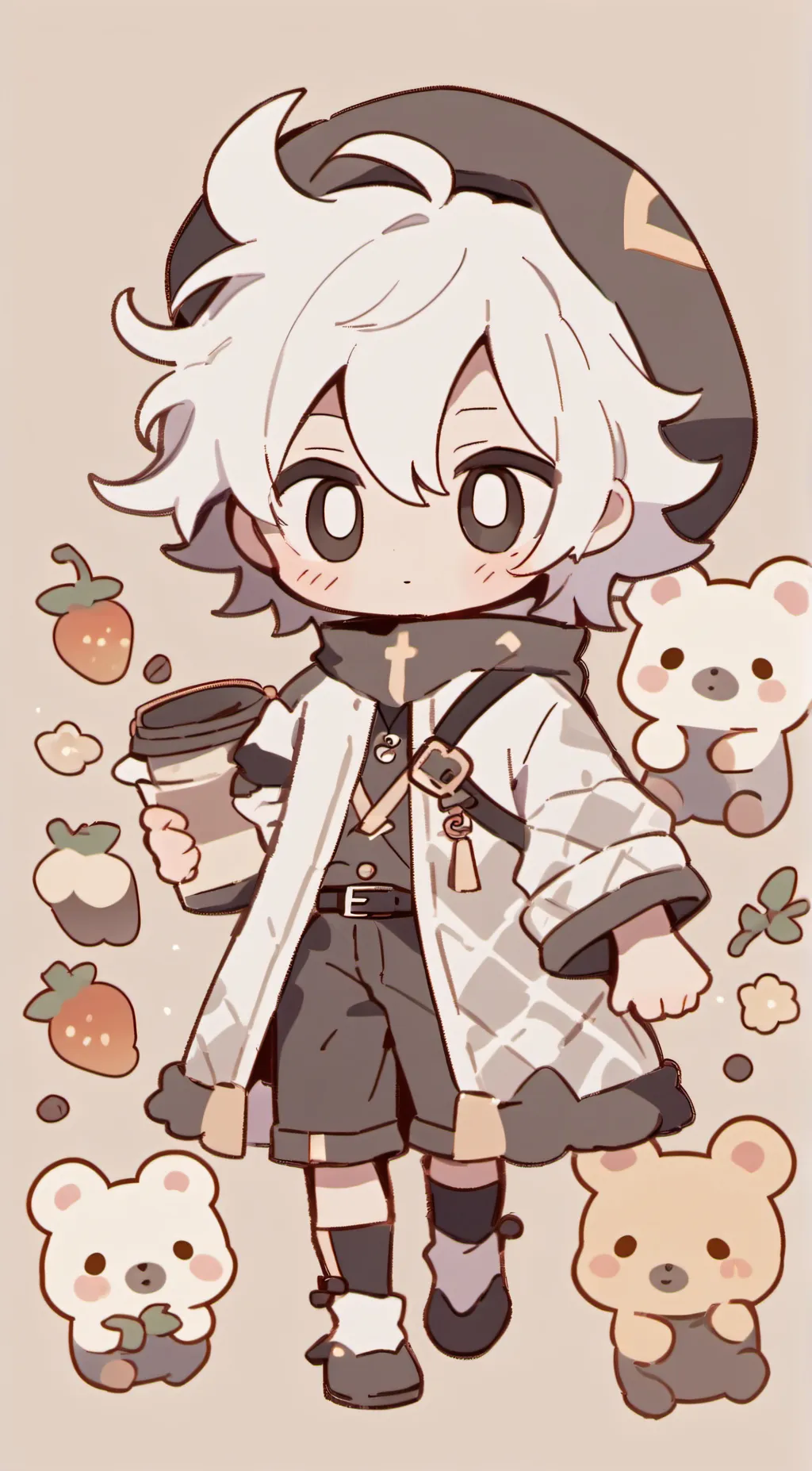 ai character:  Pookie wookie background