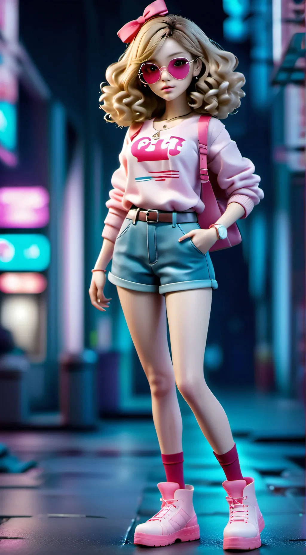 ai character: kara background