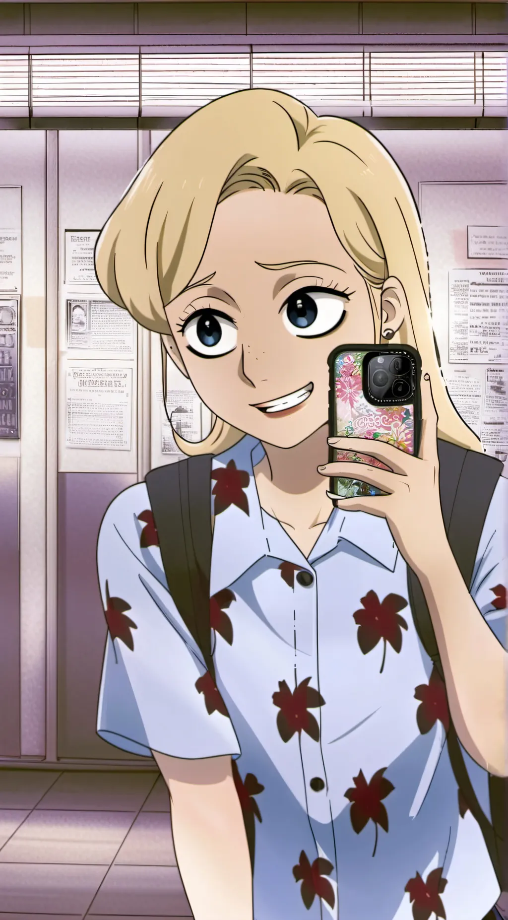 ai character: Lea background