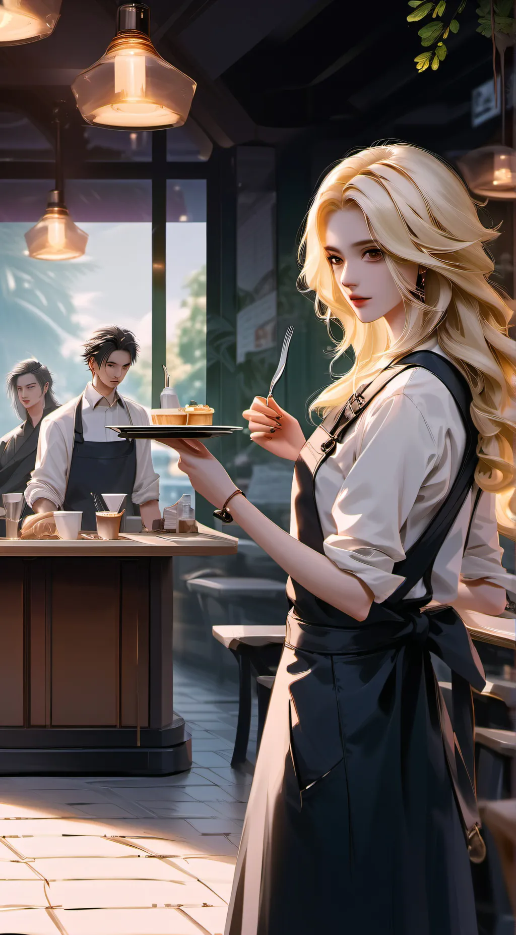 ai character: Sunshine  background