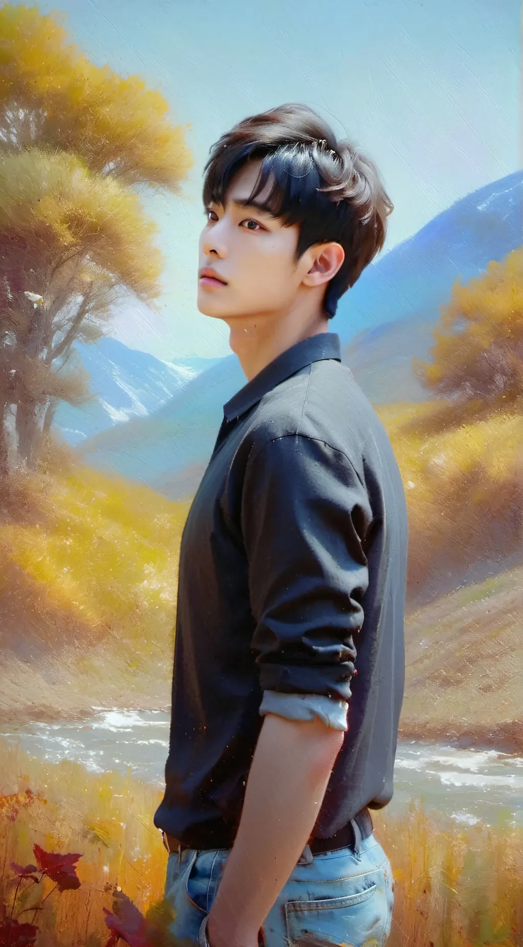 ai character: Enzo background