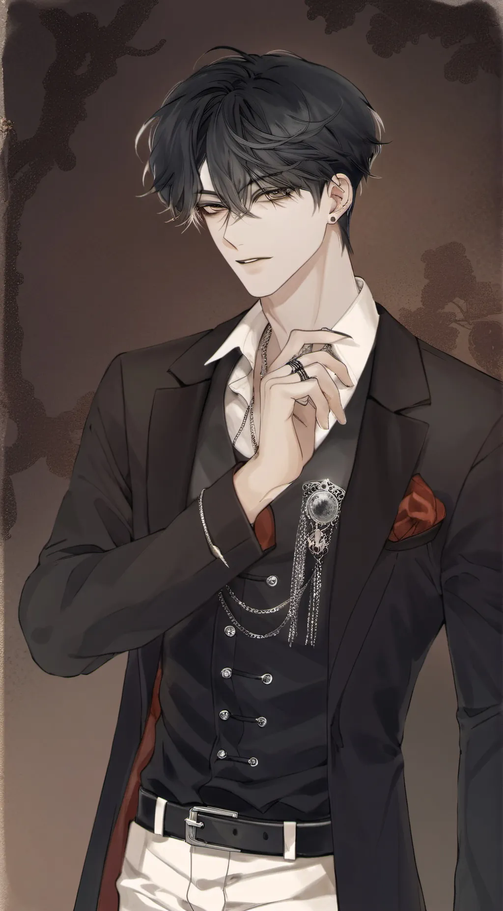 ai character: rain  background