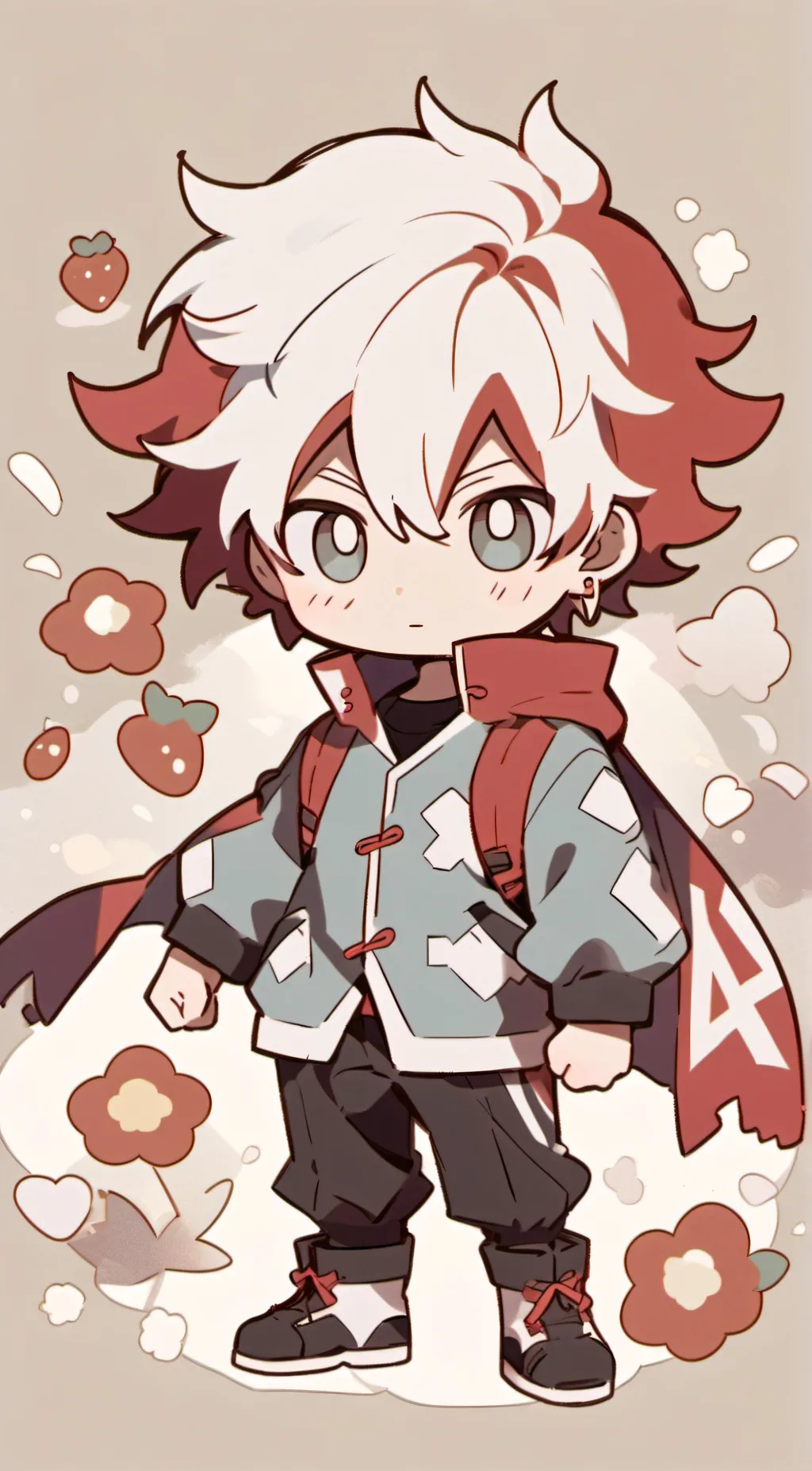 ai character: Baby shoto idk why background