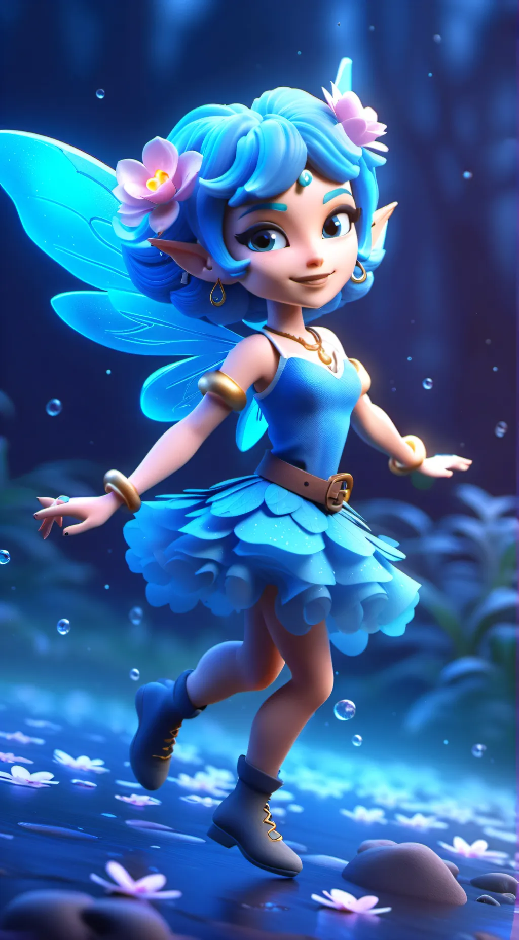 ai character: Navi background