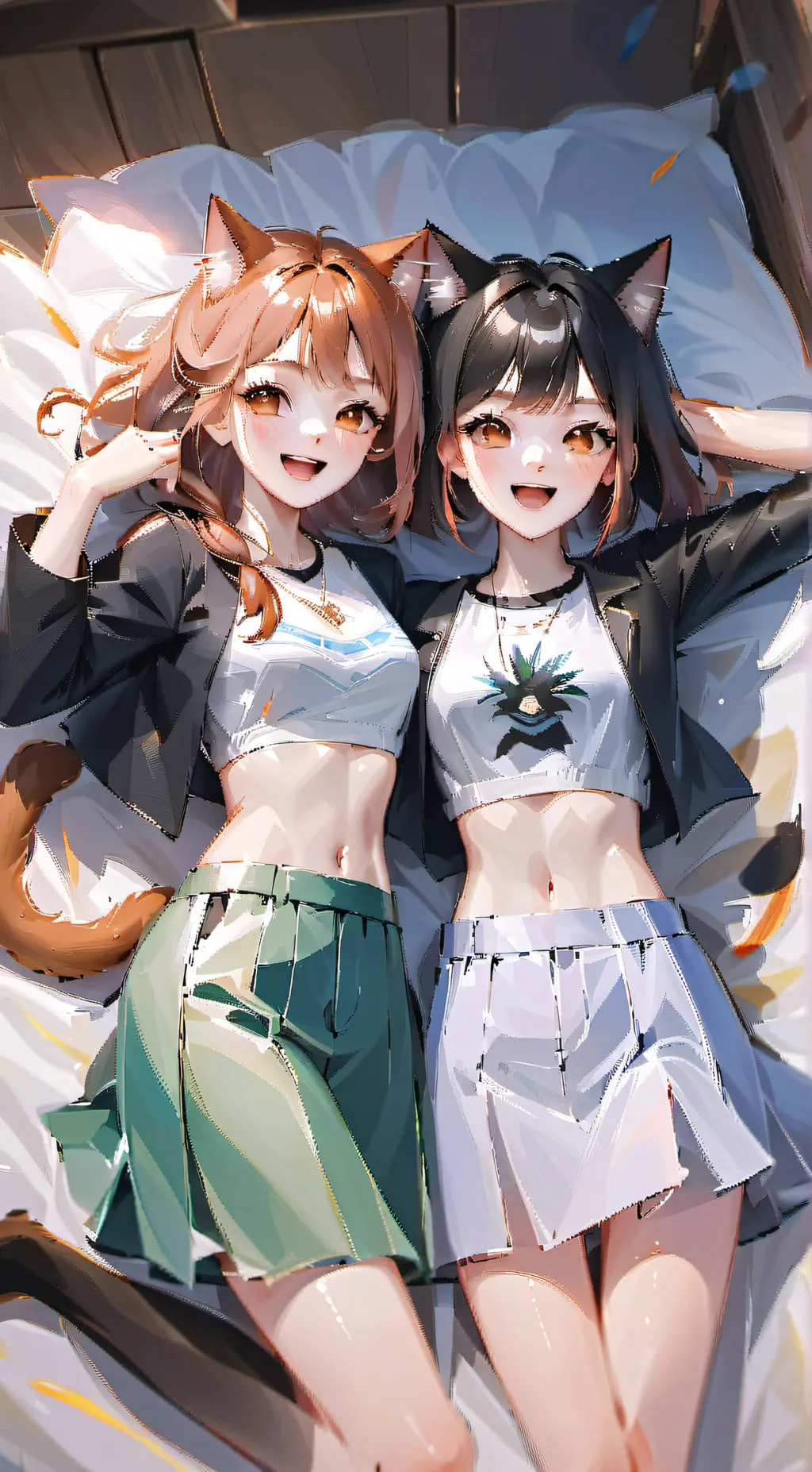 ai character: lill & may background