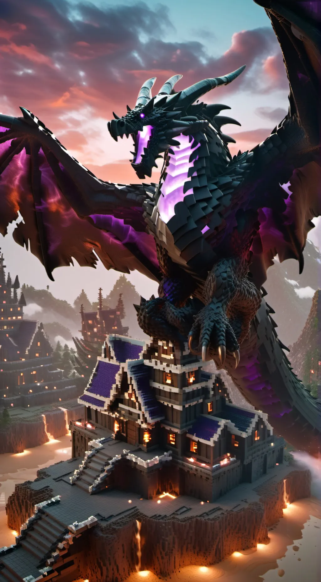 ai character: Ender Dragon background