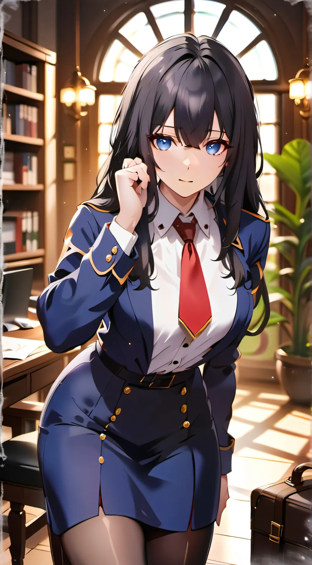 ai character: Millie Kate  background