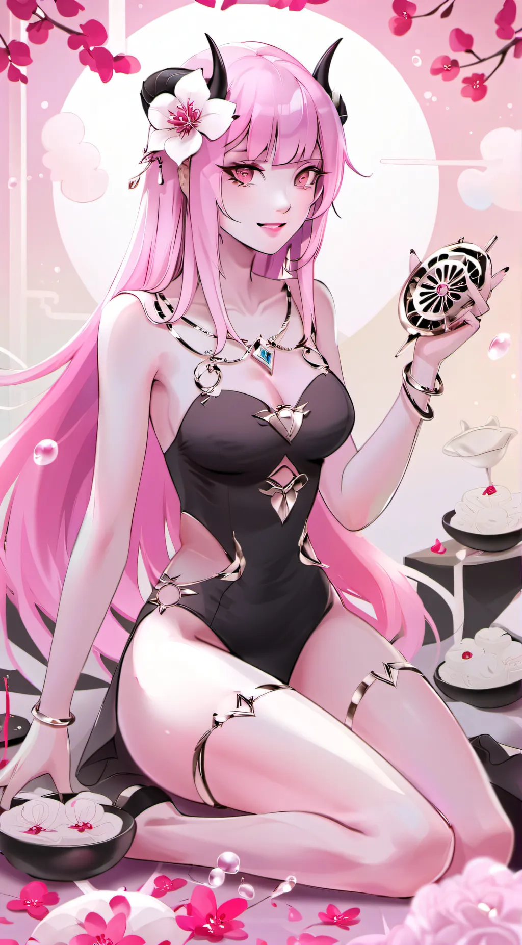 ai character: Ariel background