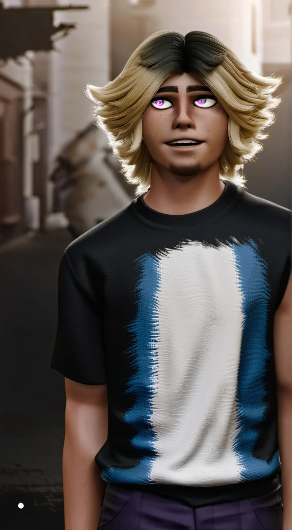 ai character: David background