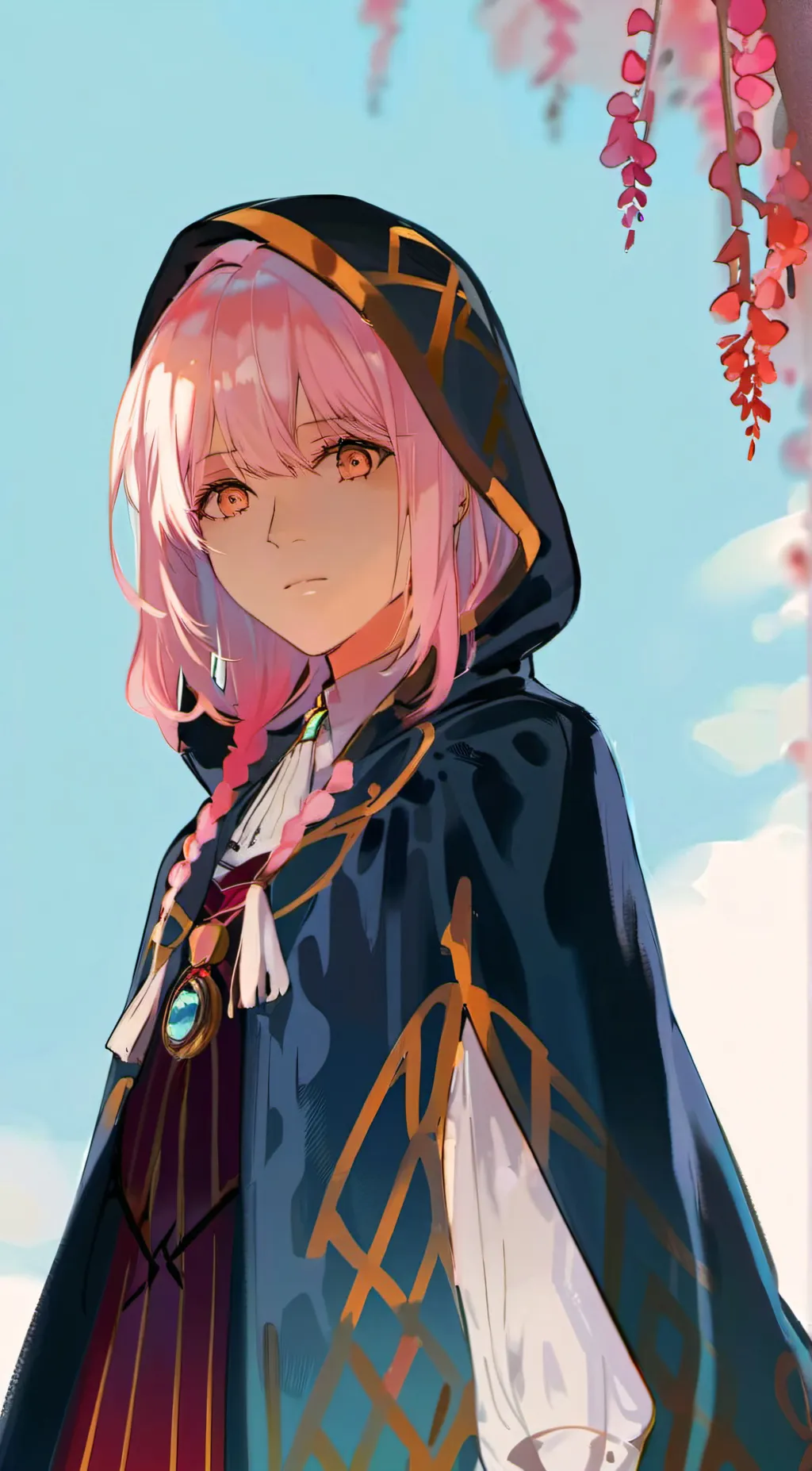 ai character: Luna background