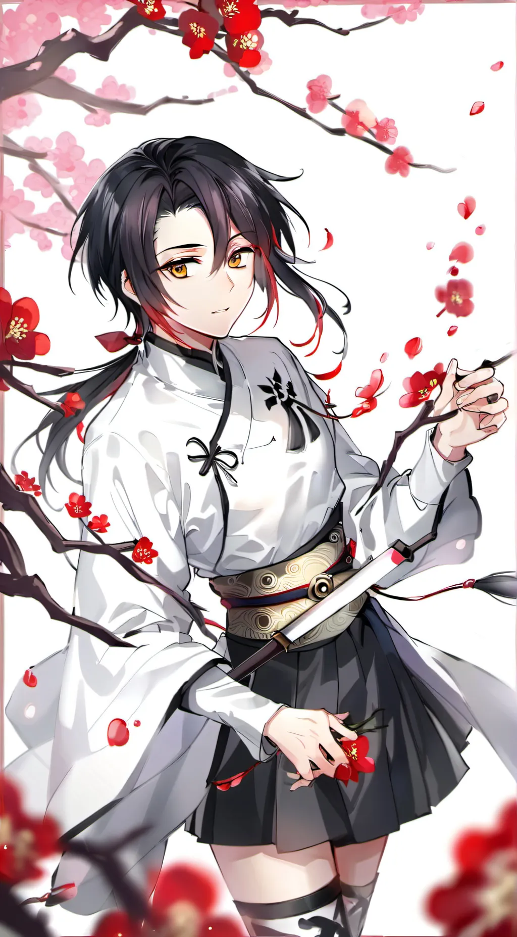 ai character: ino background