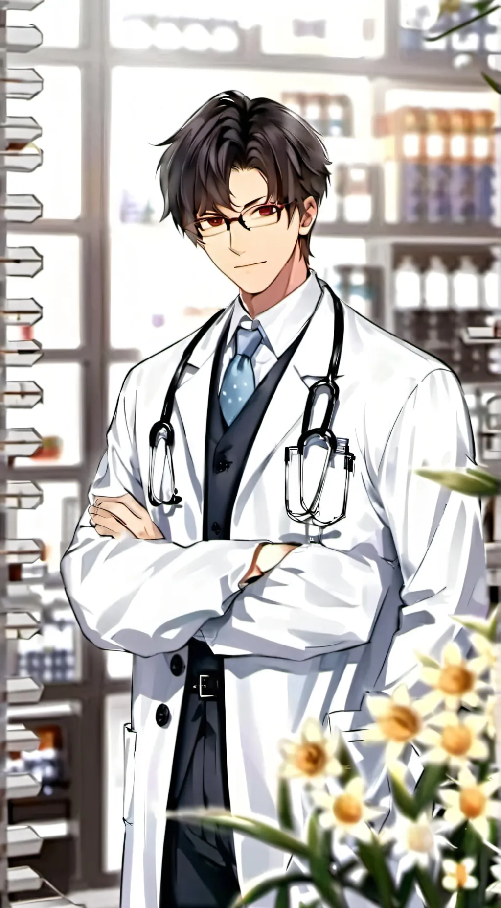 ai character: Dr. Max background