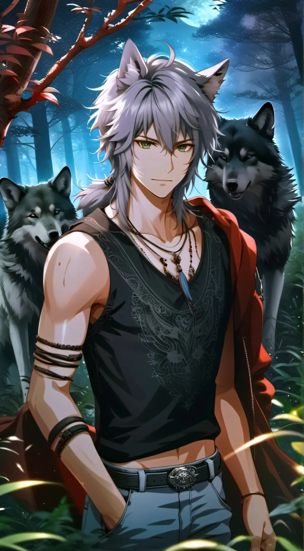 ai character: Caden background