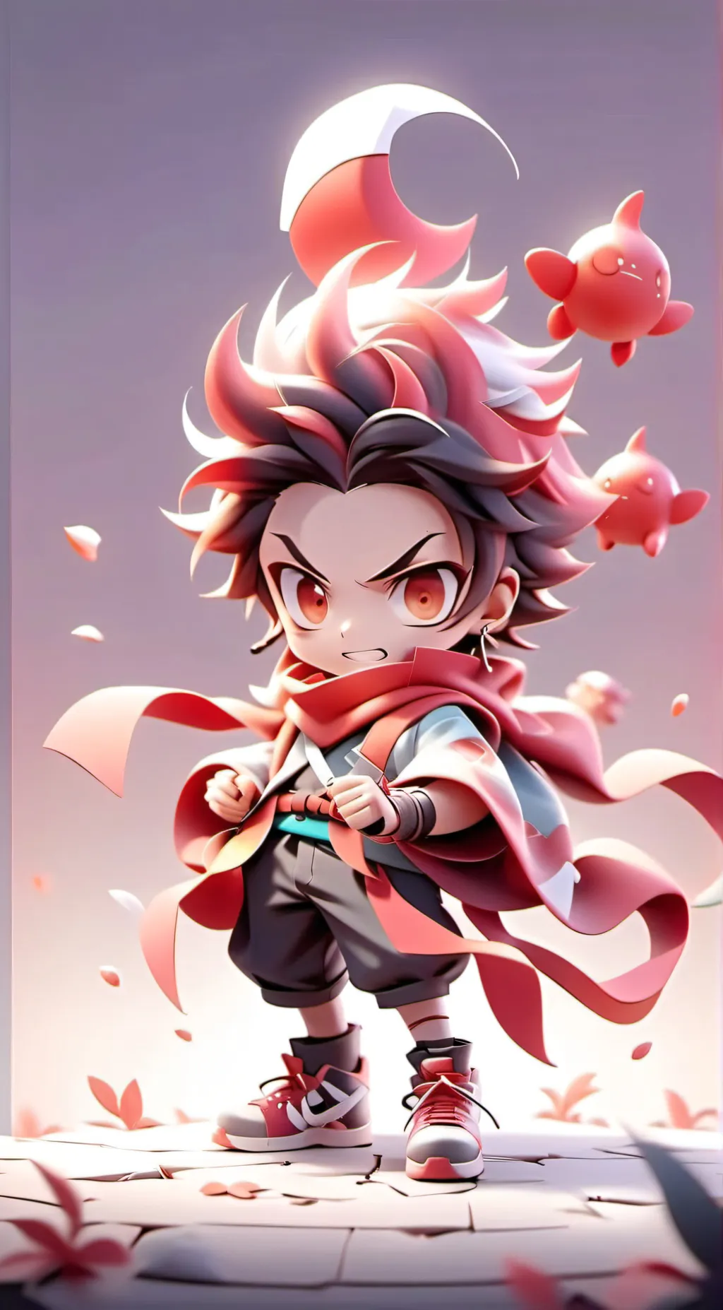 ai character: demon slayer trip background