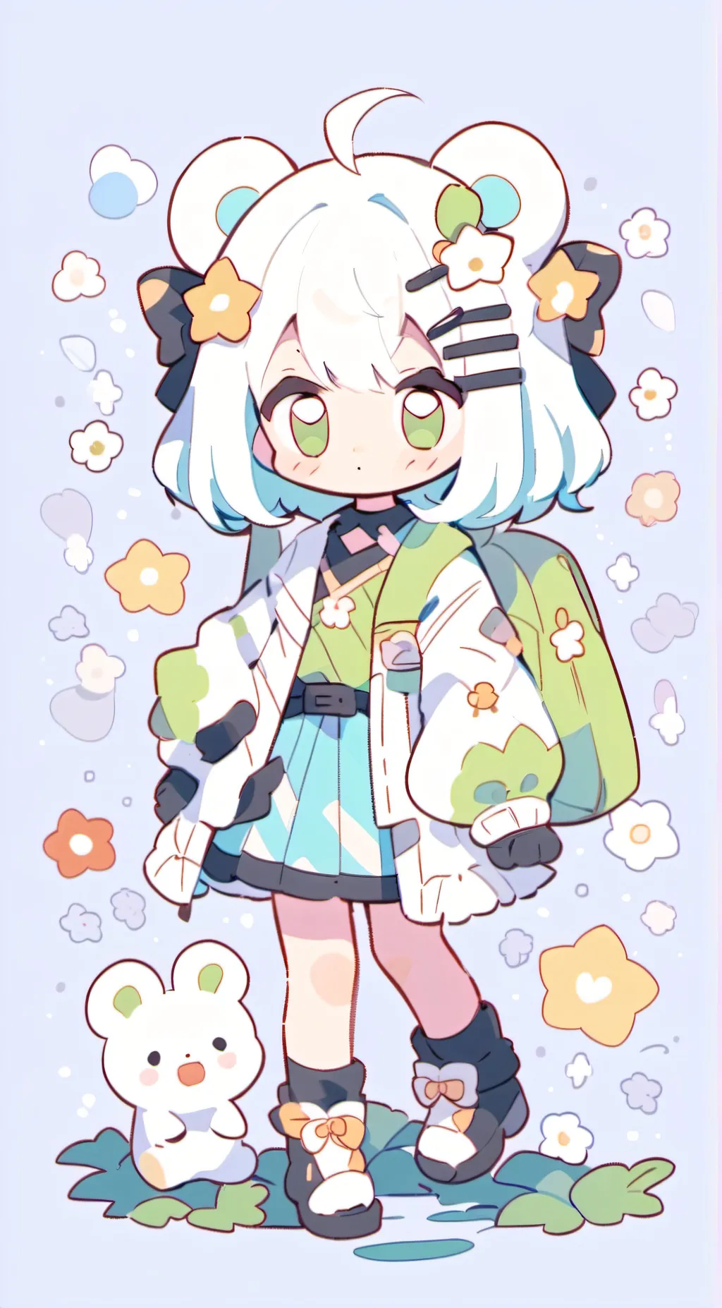 ai character: Me background