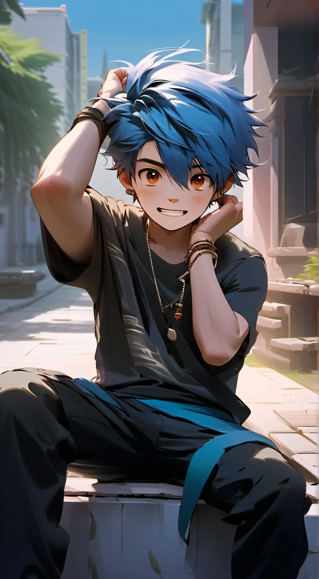 ai character: Andrew background