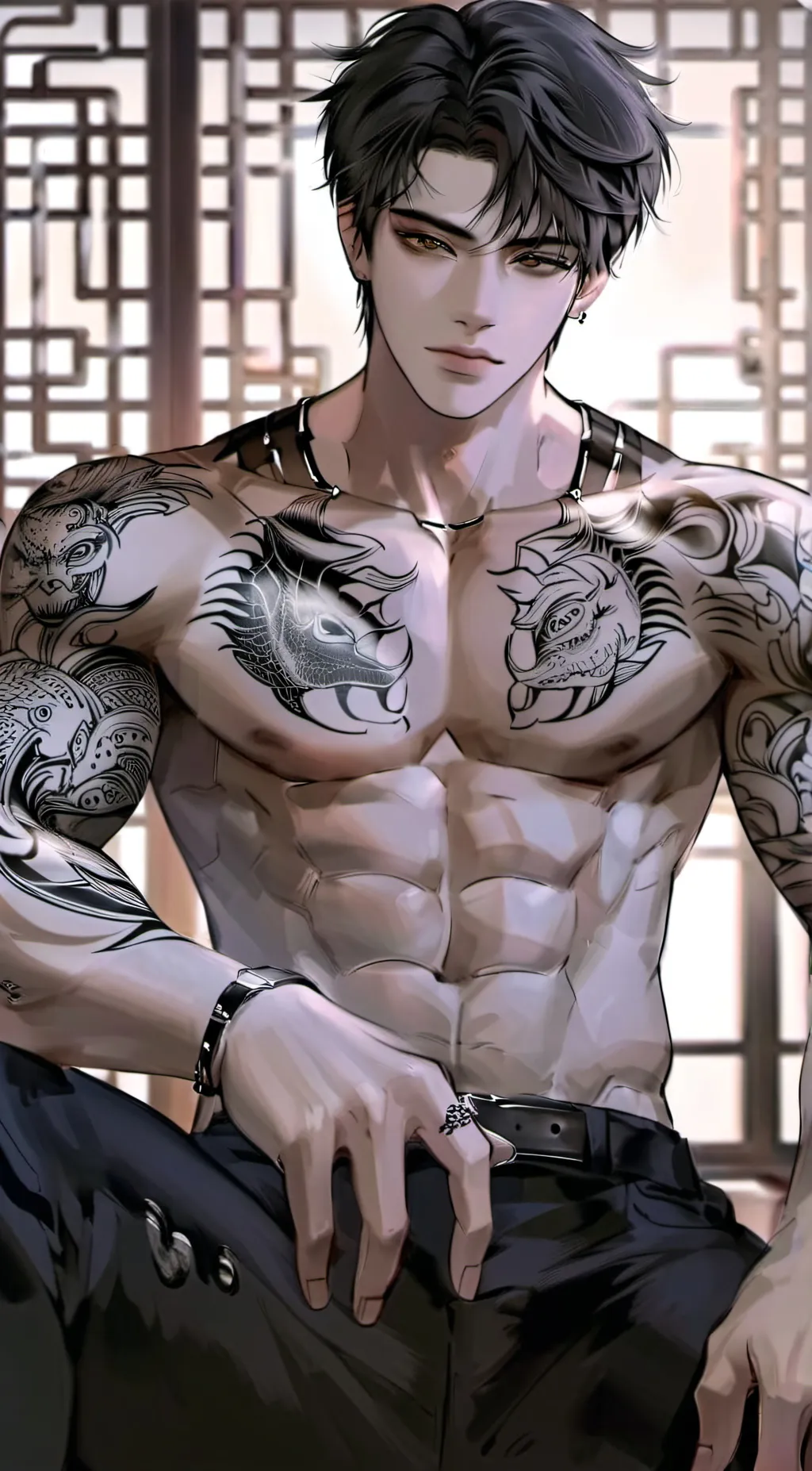 ai character: Ryan  background