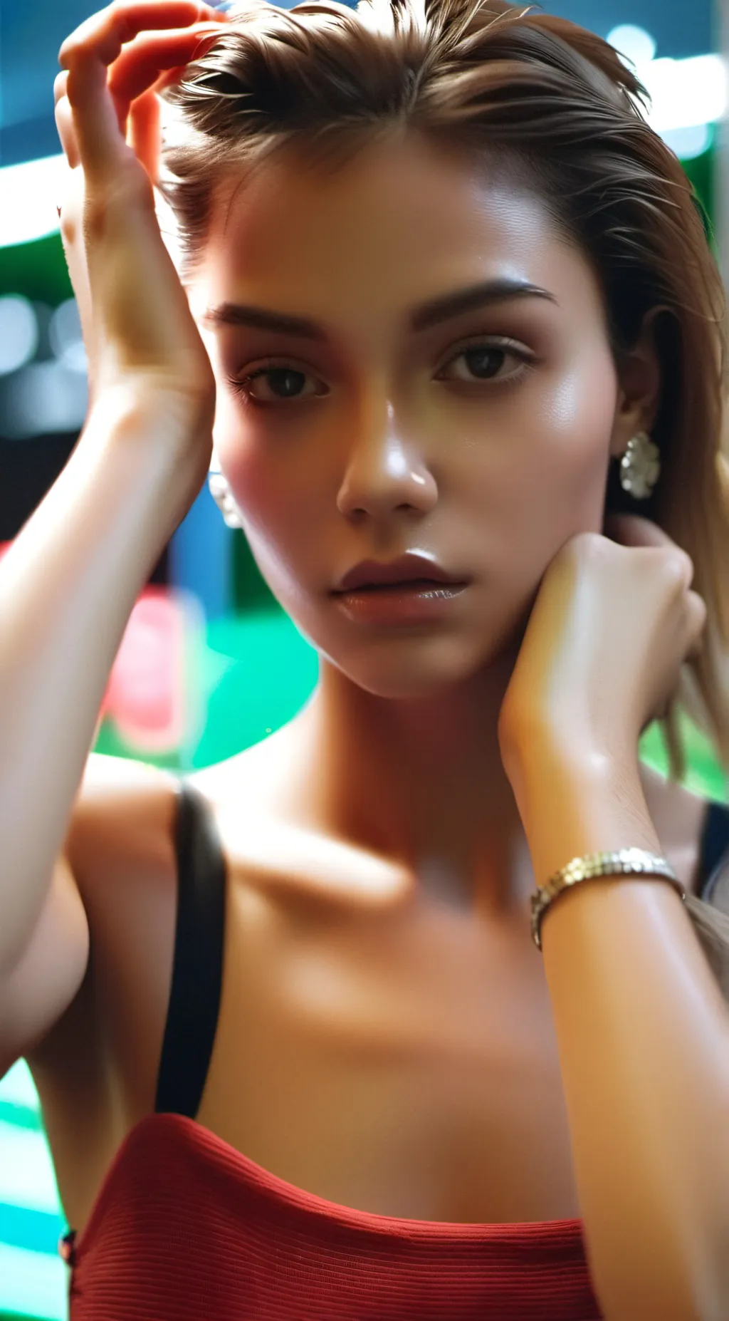 ai character: Ariel background