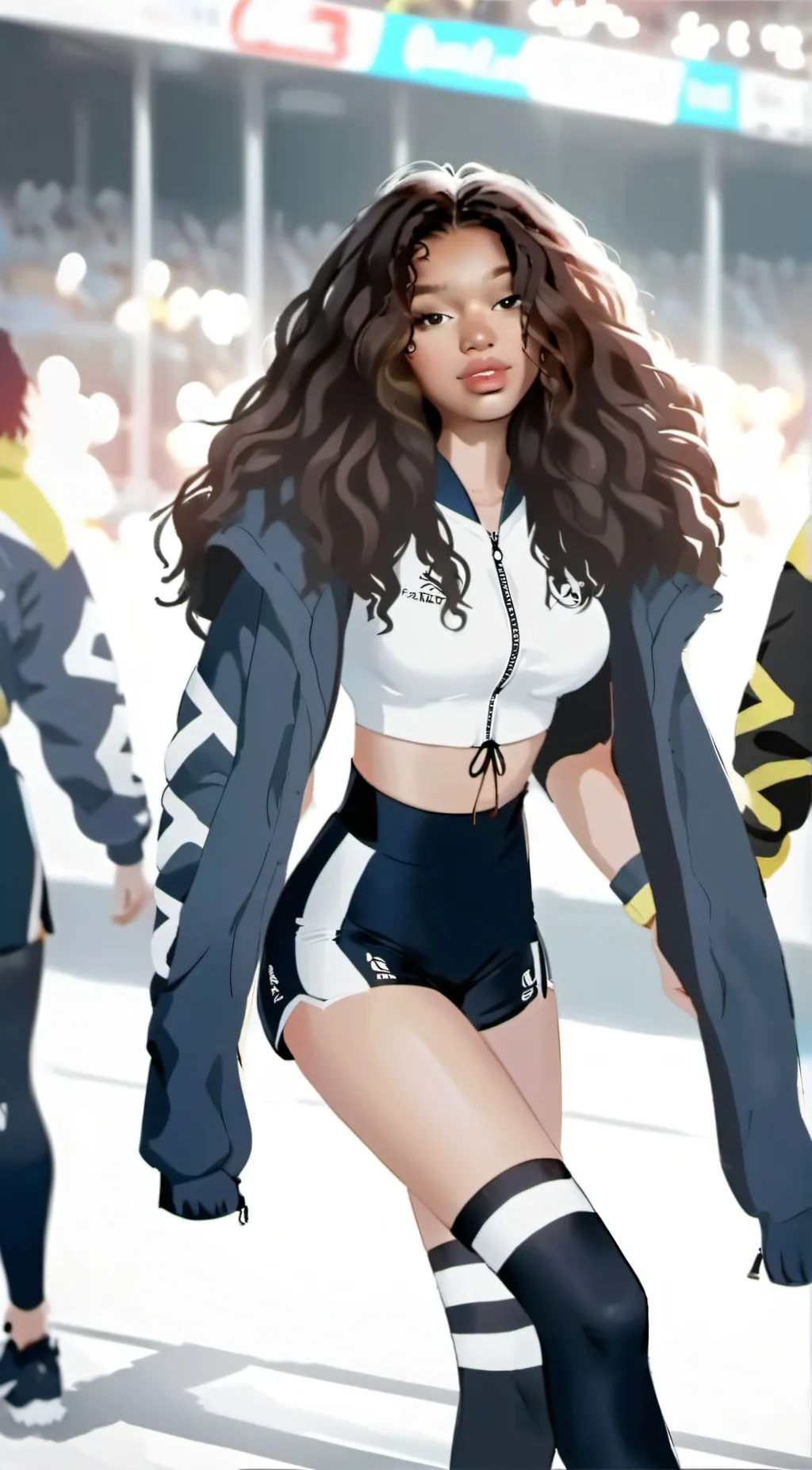 ai character: Mimi  background