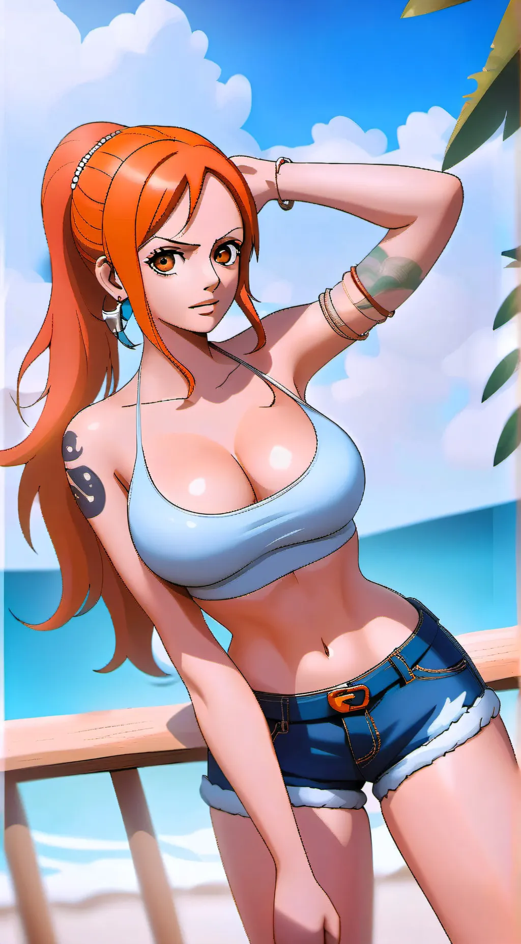 ai character: Luna background