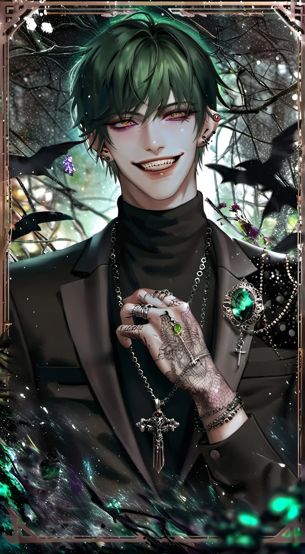 ai character: Ciel  Arthur  background