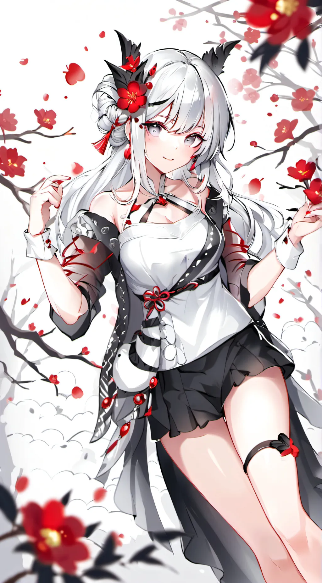 ai character: секси леди background