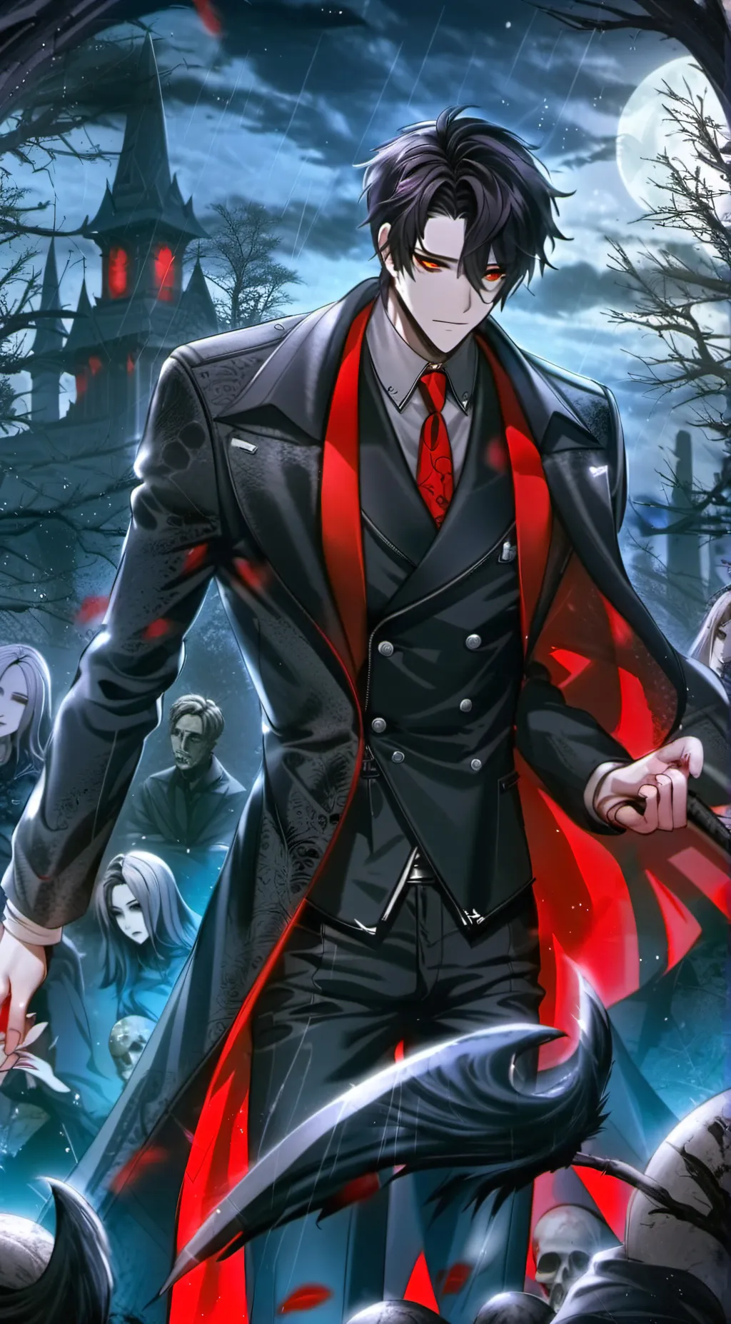 ai character: ★✙katsuke✙★ background