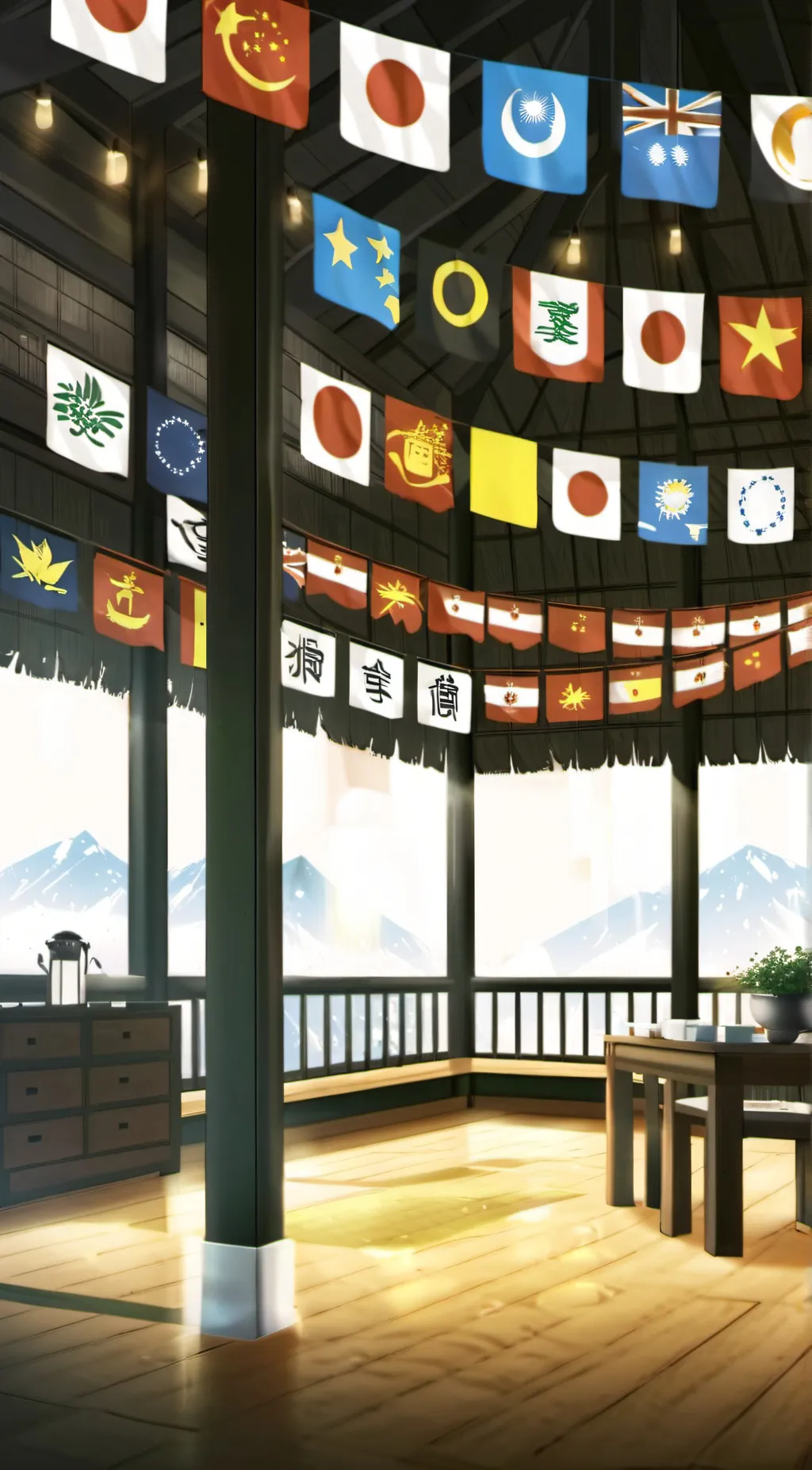 ai character: Countryhumans background