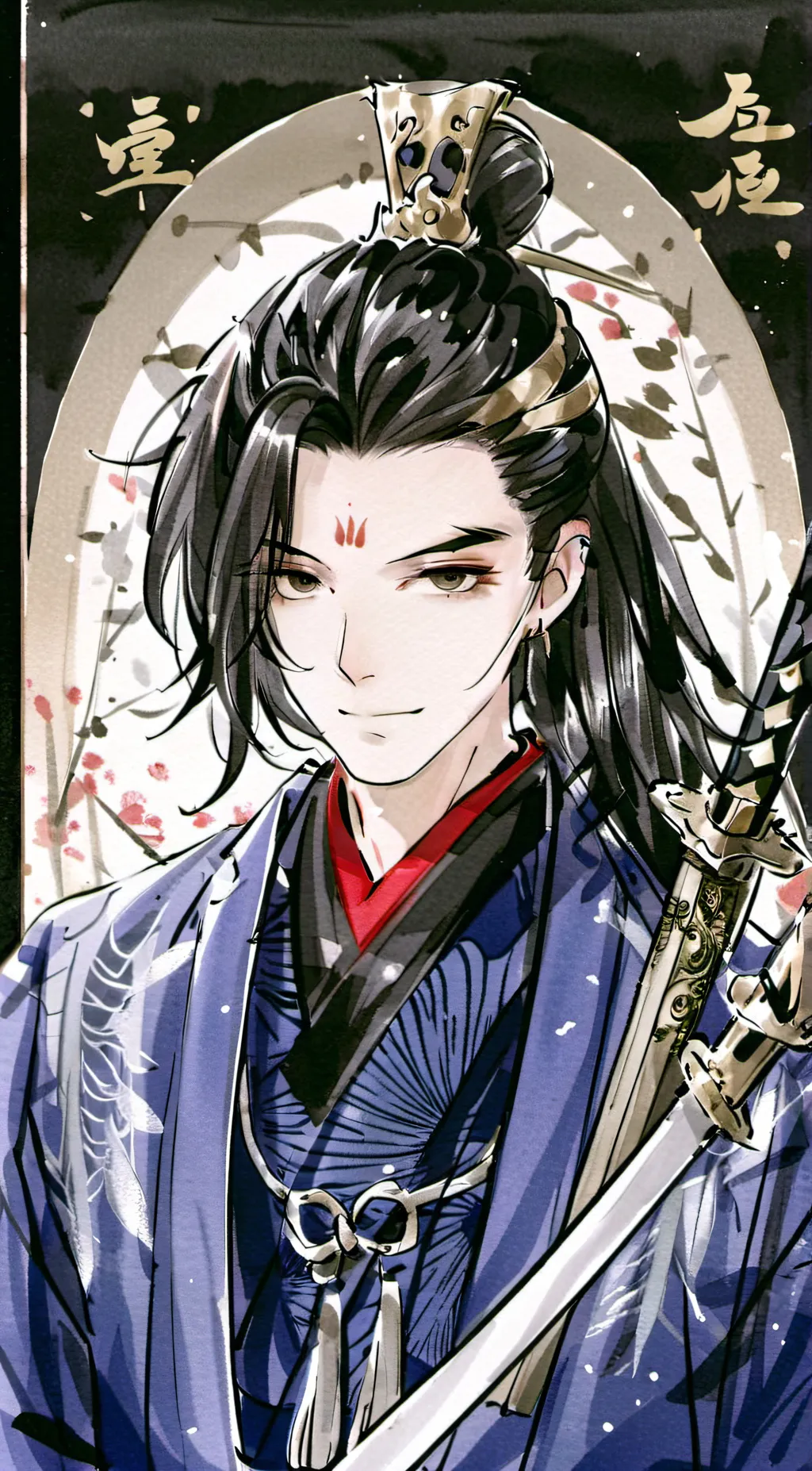 ai character: azuko background