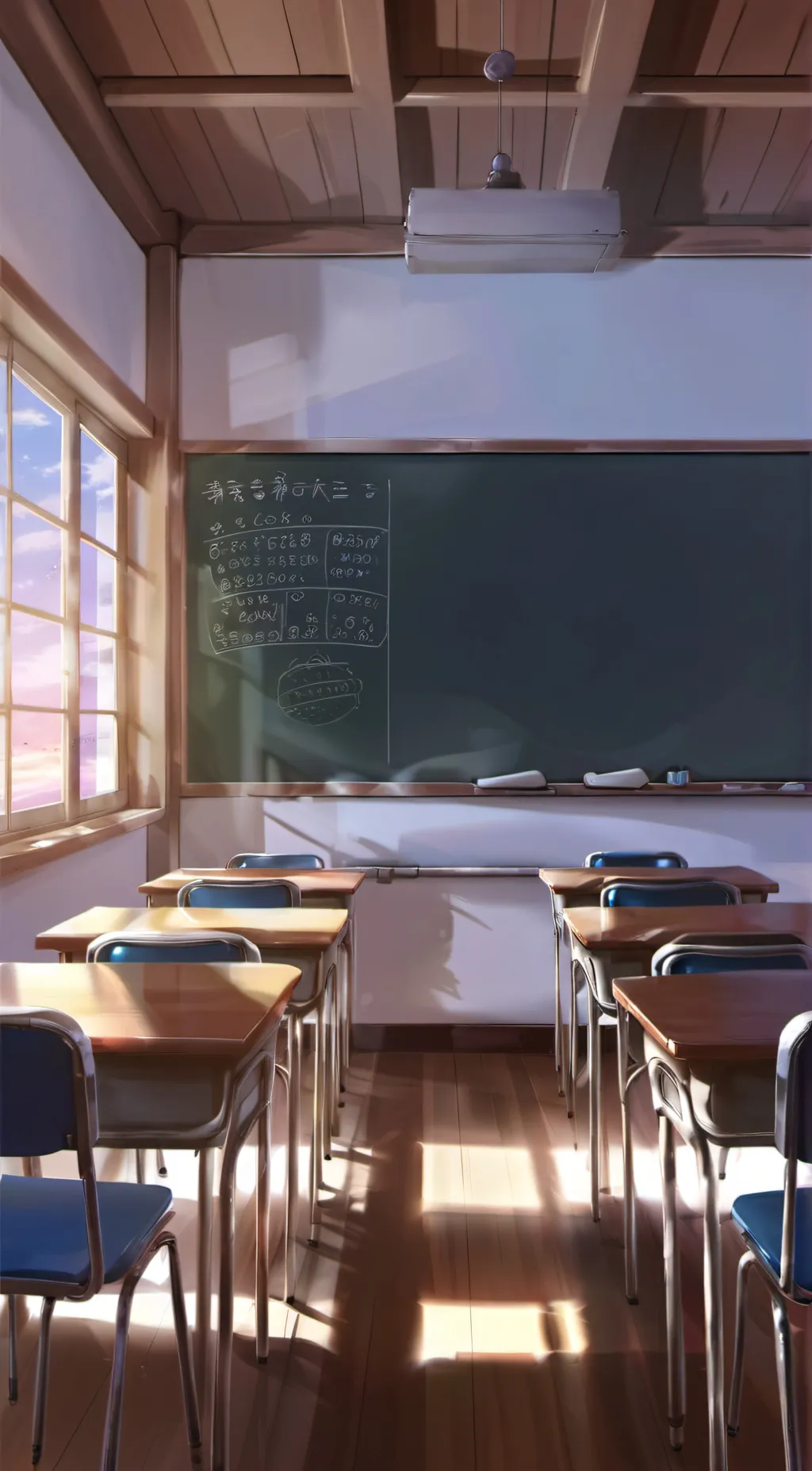 ai character: Your school x mha  background