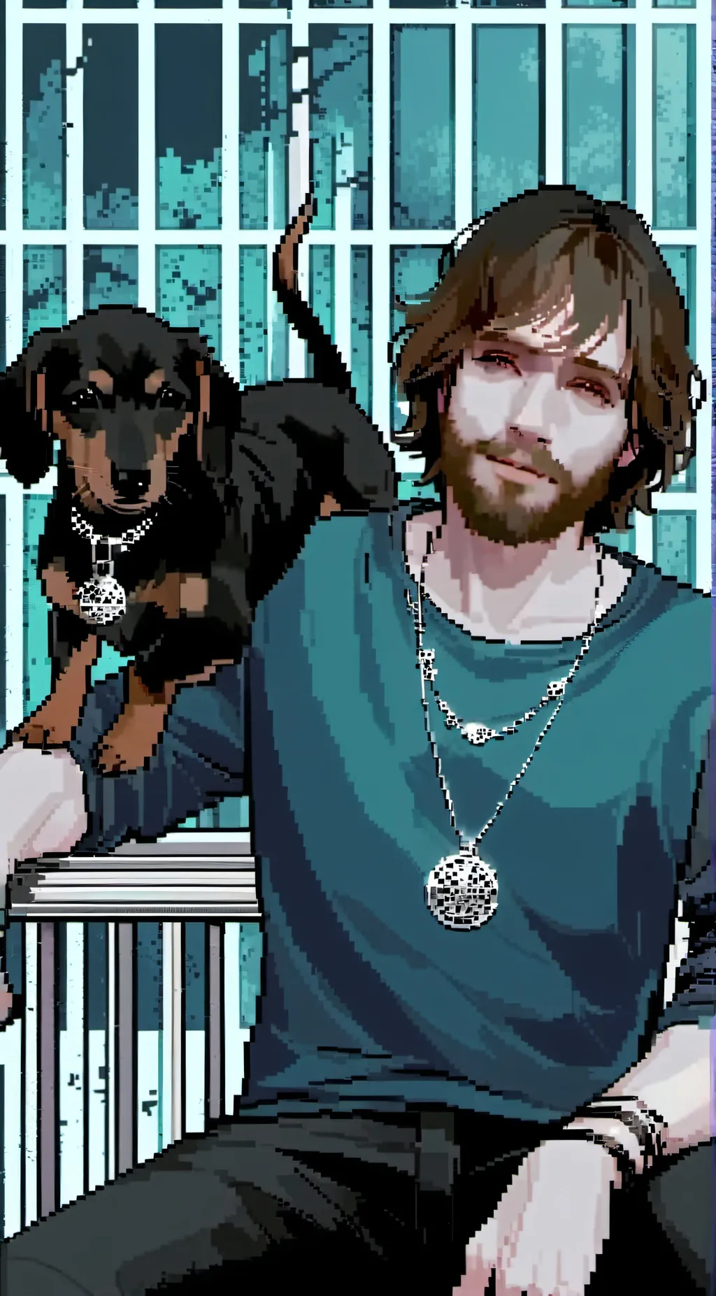 ai character: Dawson background