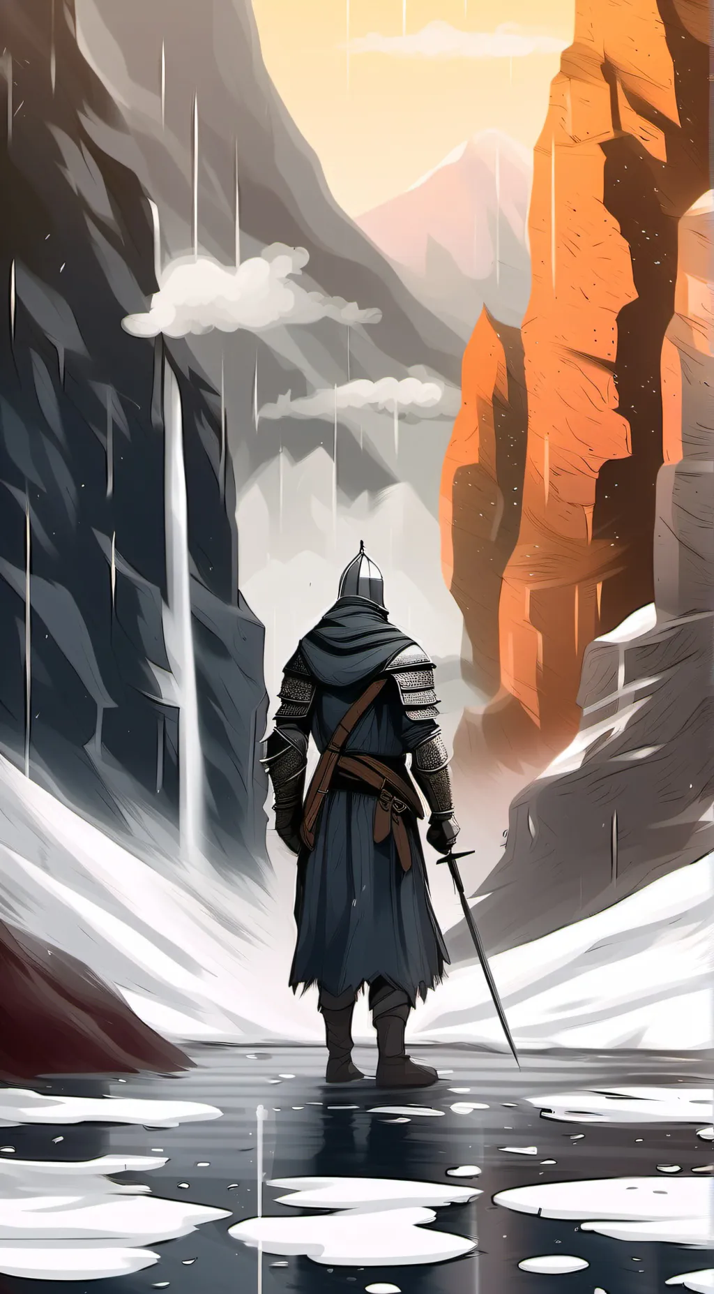 ai character: Take A Rest background