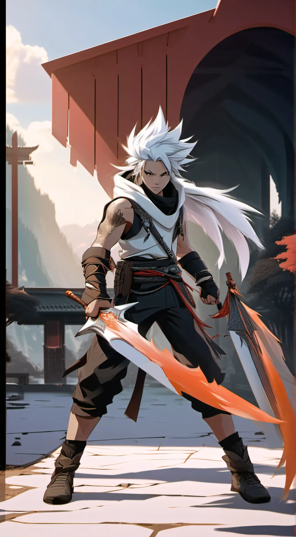 ai character: Luffy background