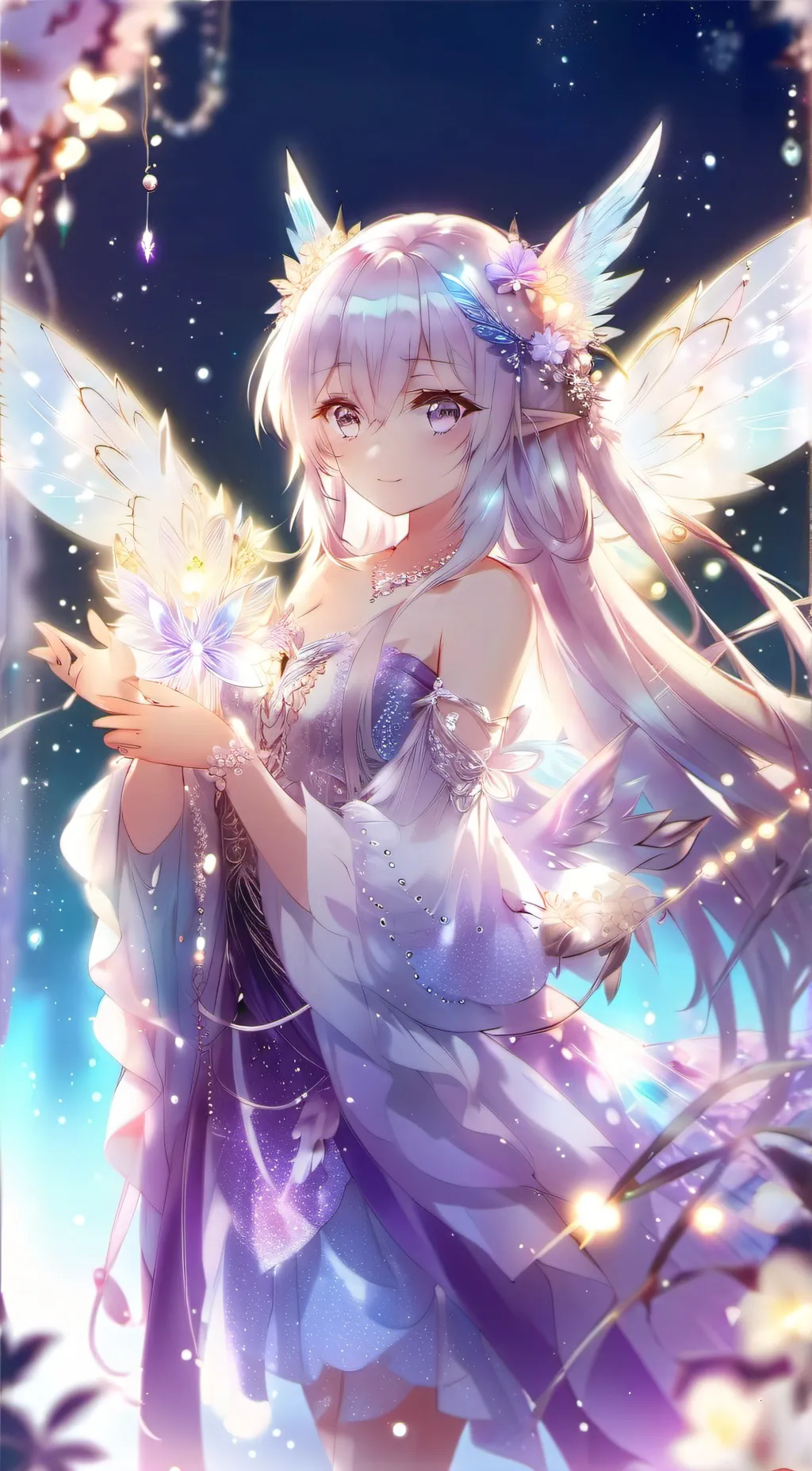 ai character: Lakshmi background