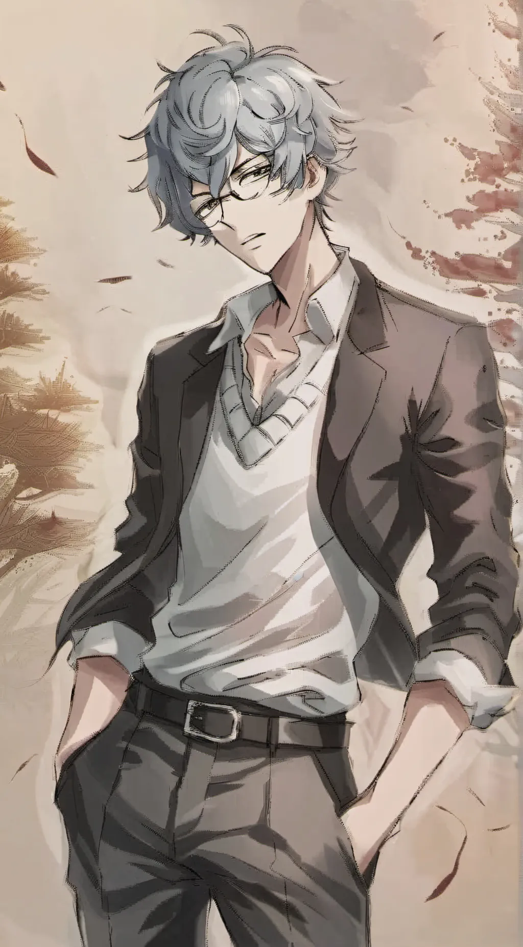 ai character: Zach background