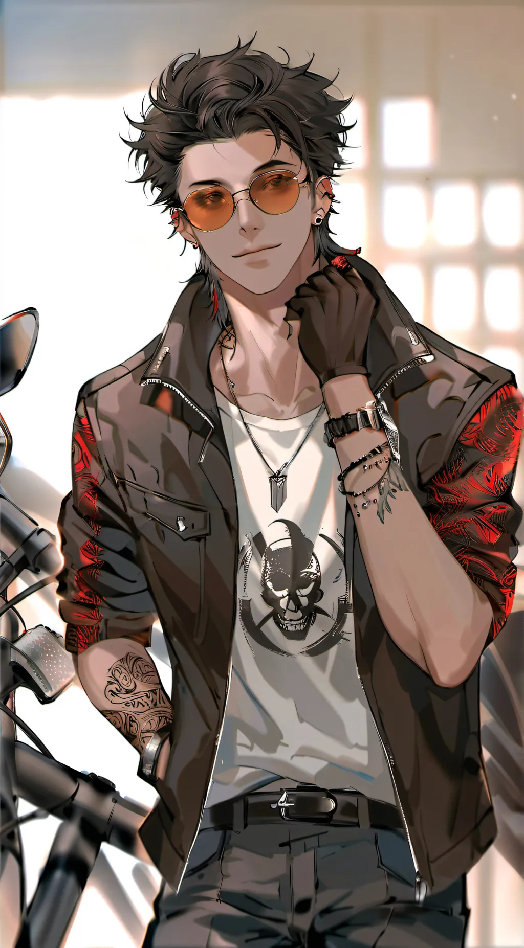 ai character: Jonathan Fangs background