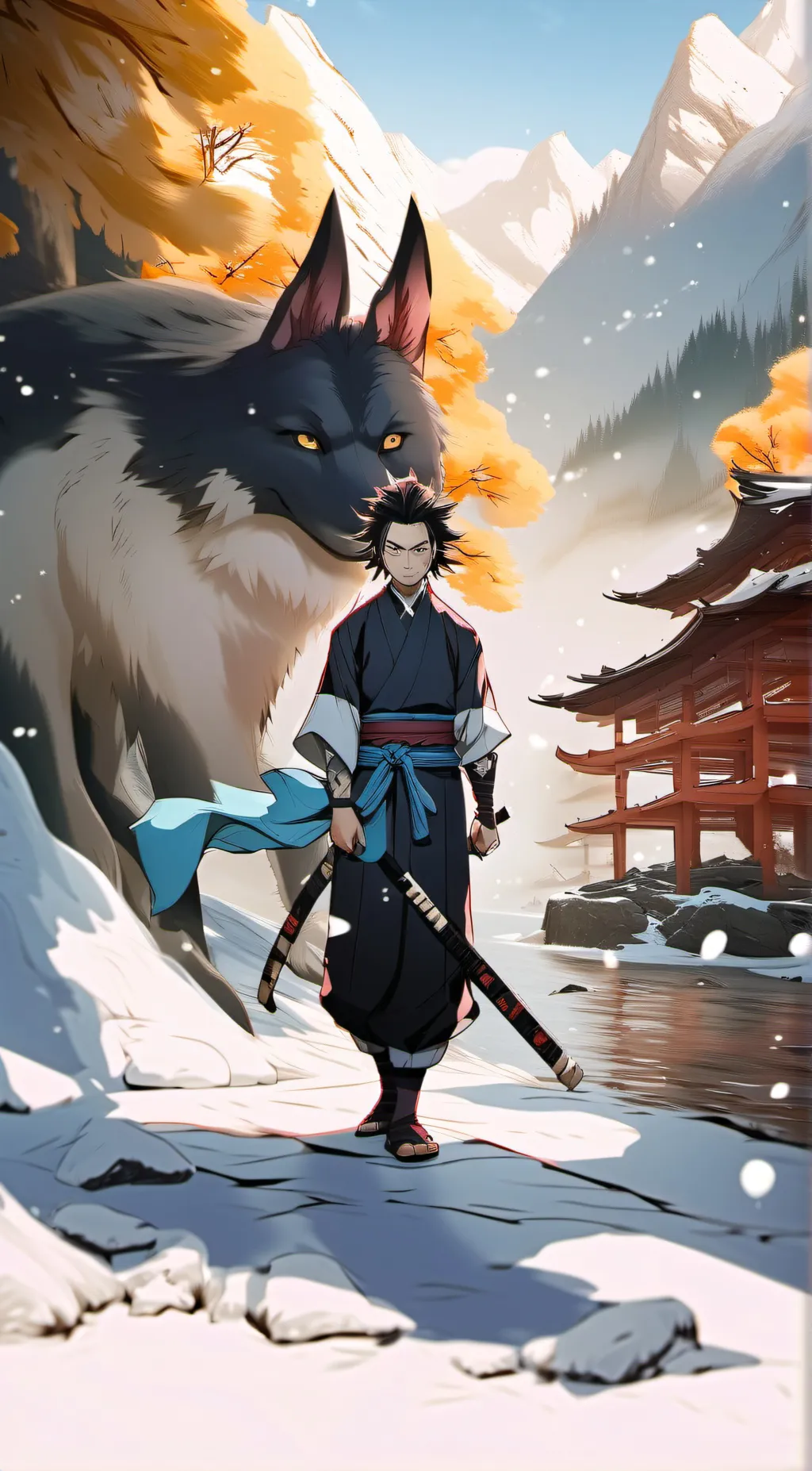 ai character: drunk hashiras background