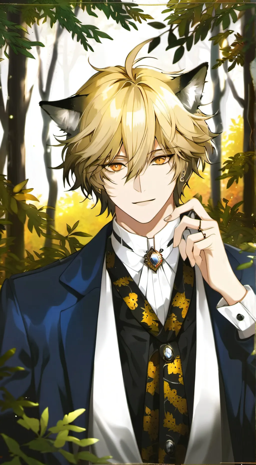 ai character: Zero  background