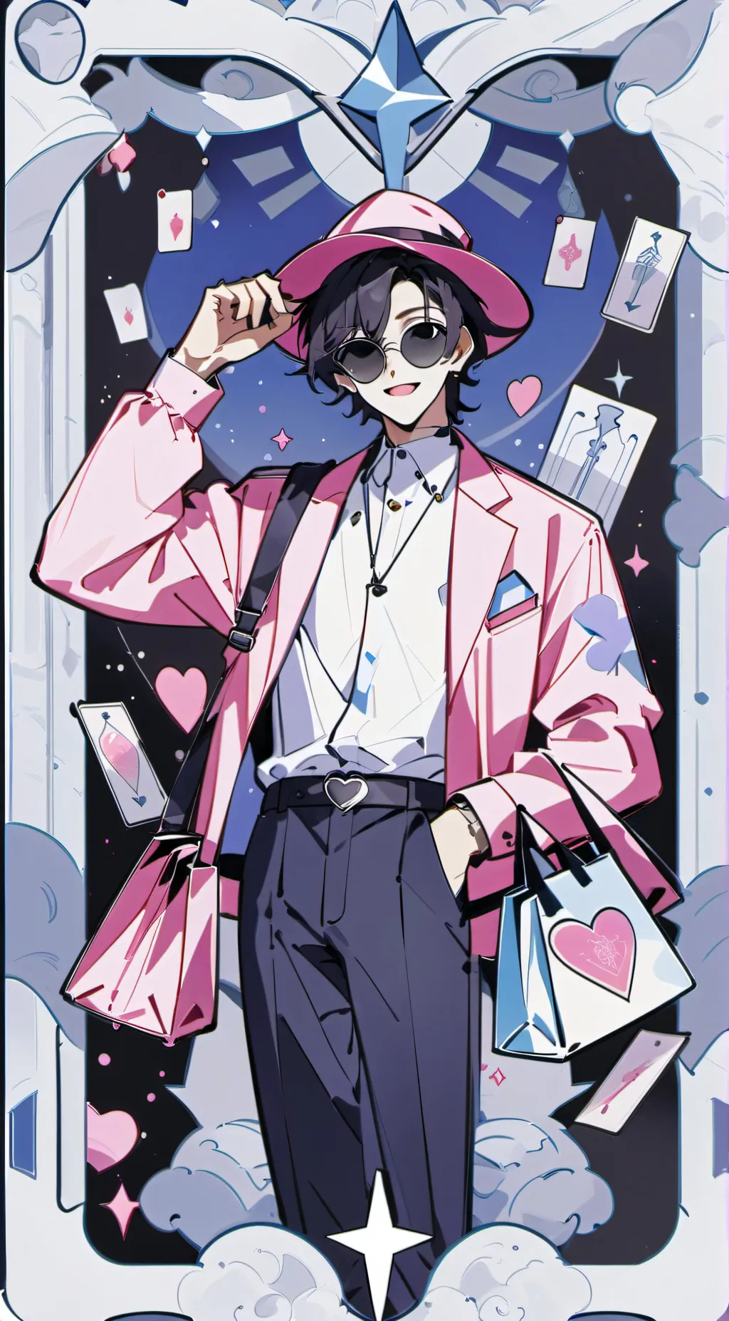 ai character: Elen🩷 background