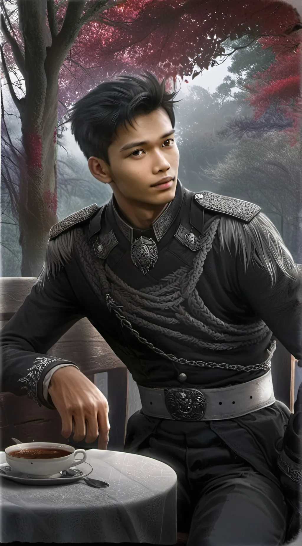 ai character:  Blake background