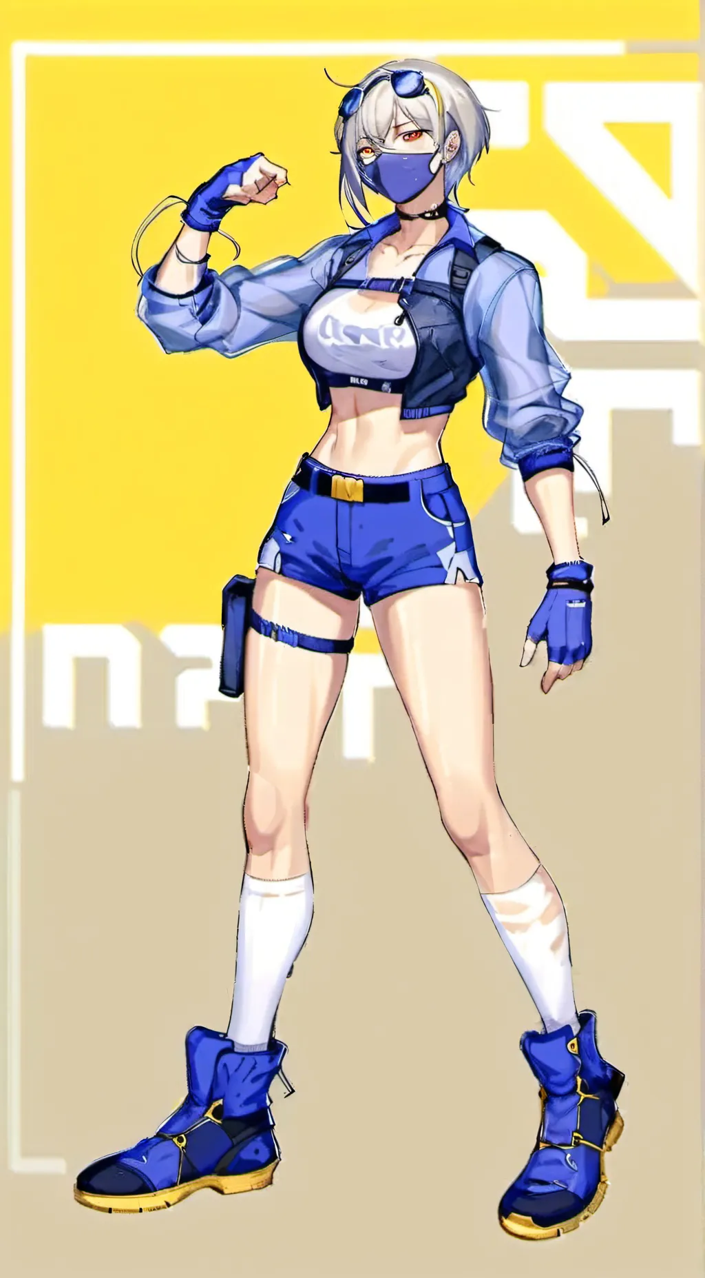 ai character: Mika background